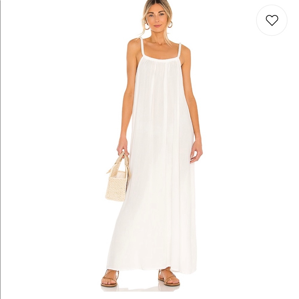 Tularosa Poesie Maxi Dress in Ivory size Small